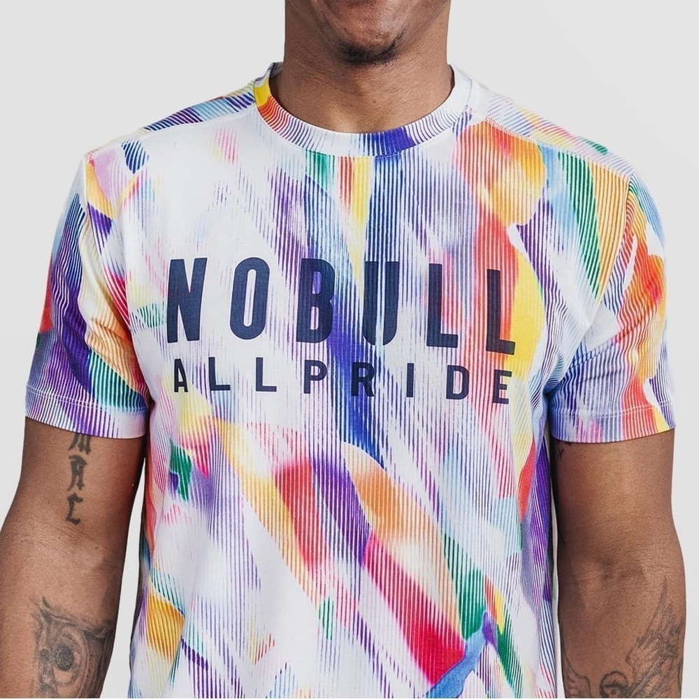 NWT NOBULL Men’s Pride Moves 🏳️‍🌈 All Pride Tee - Medium *LIMITED EDITION*